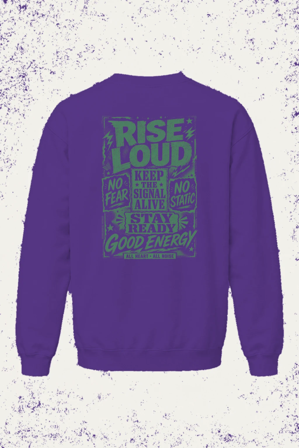 "Keep The Signal Alive" Heavy Blend Unisex Crewneck Sweatshirt | Gildan 18000