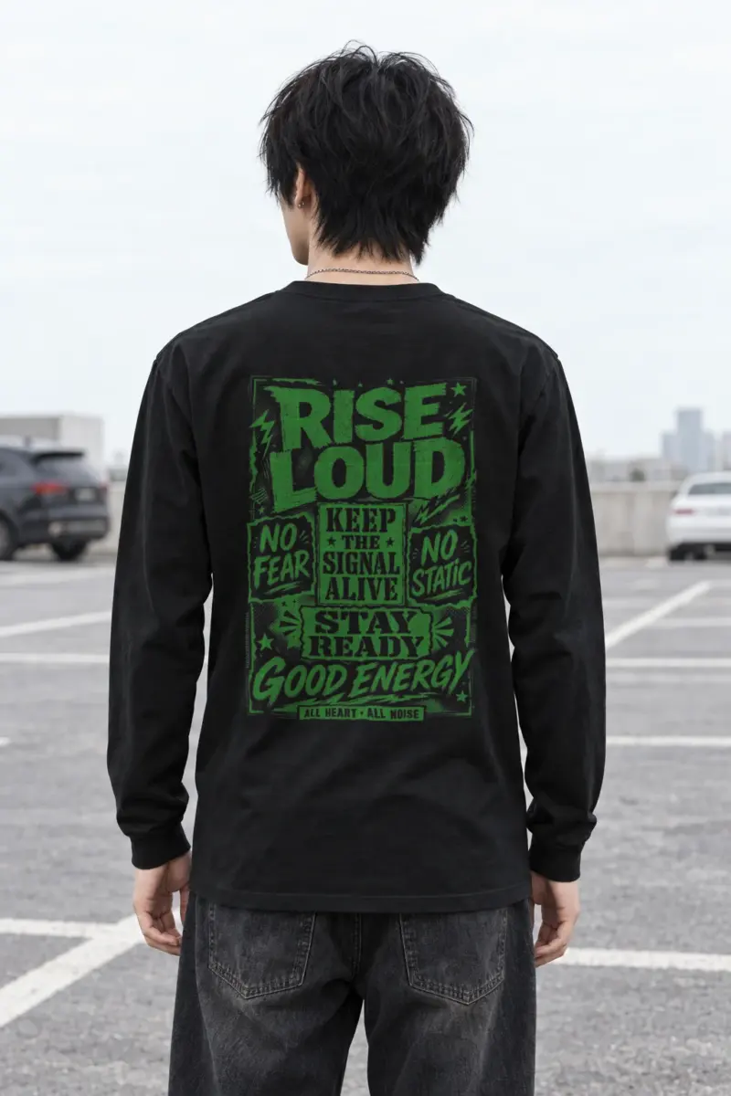 "Keep The Signal Alive" Unisex Longsleeve T-shirt