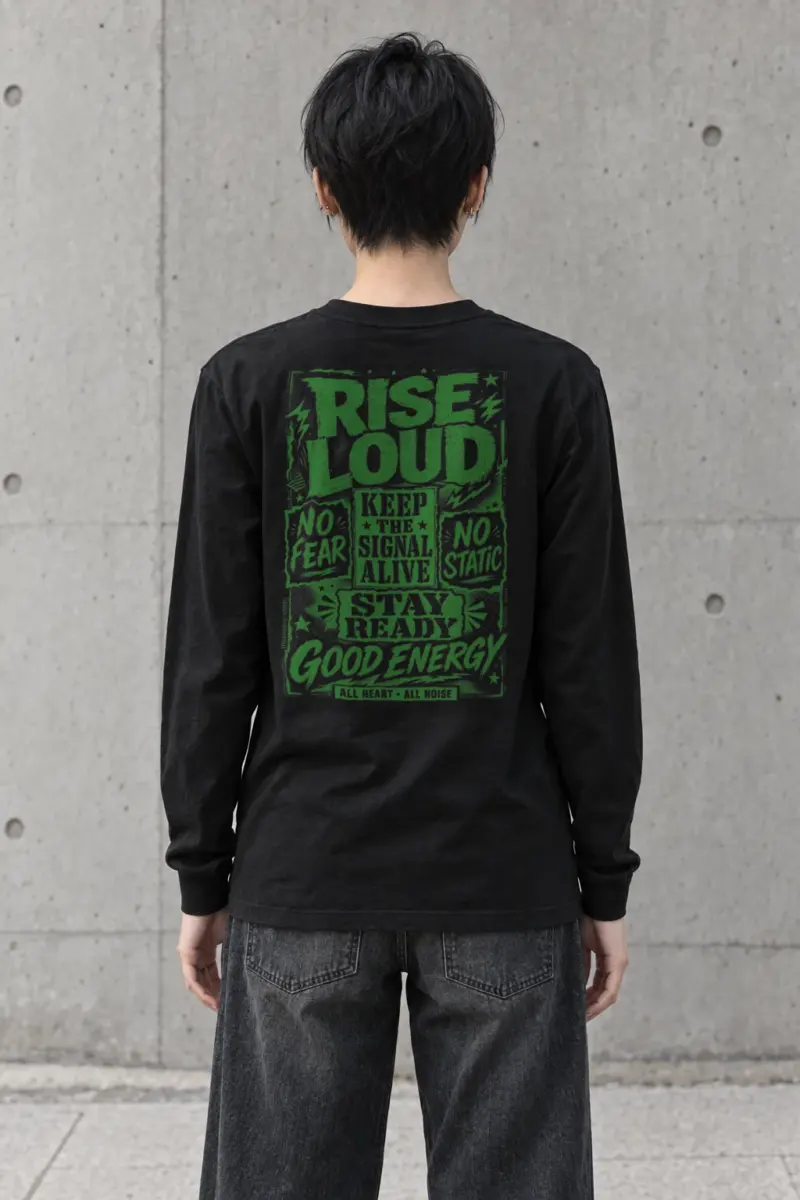 "Keep The Signal Alive" Unisex Longsleeve T-shirt