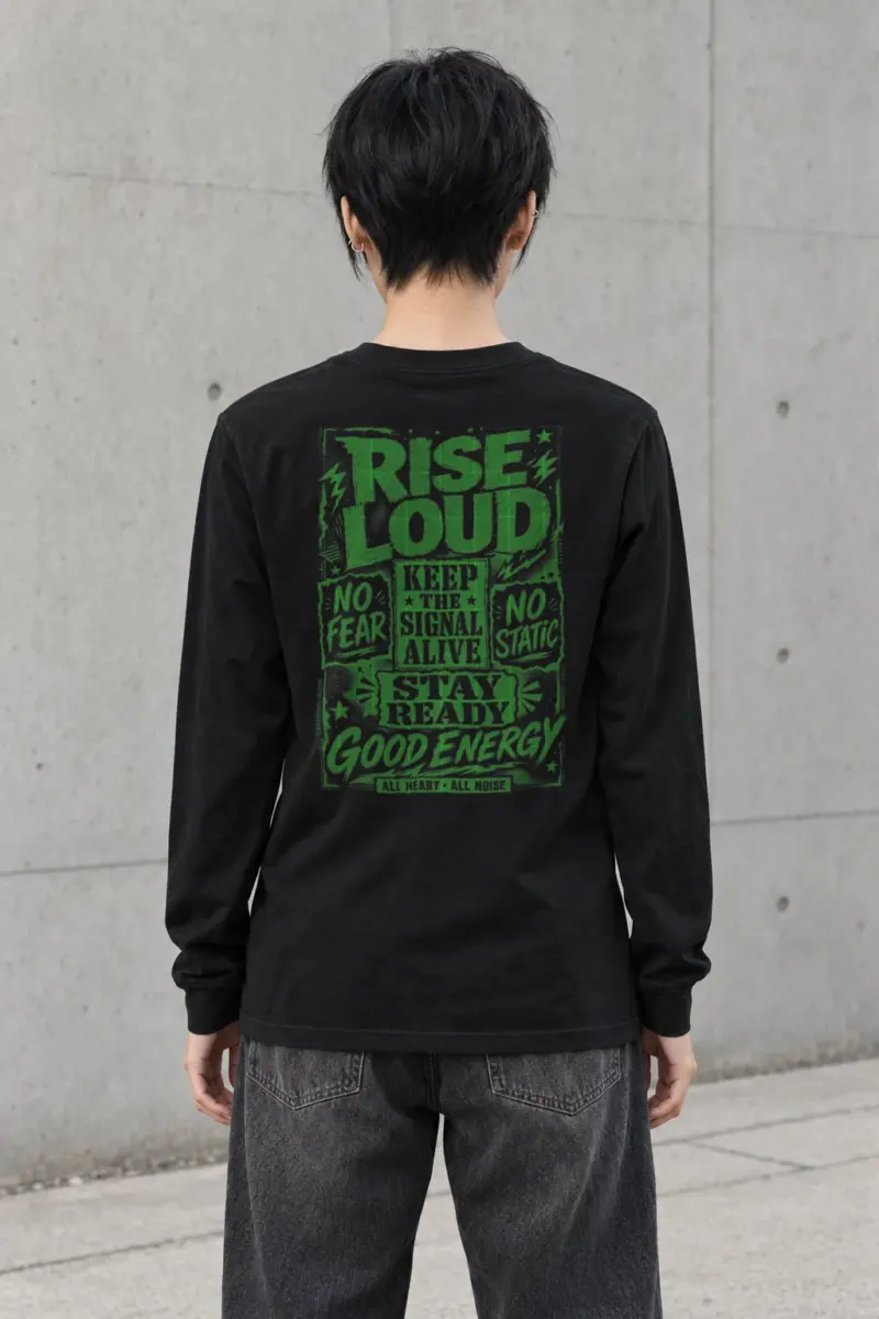 "Keep The Signal Alive" Unisex Longsleeve T-shirt