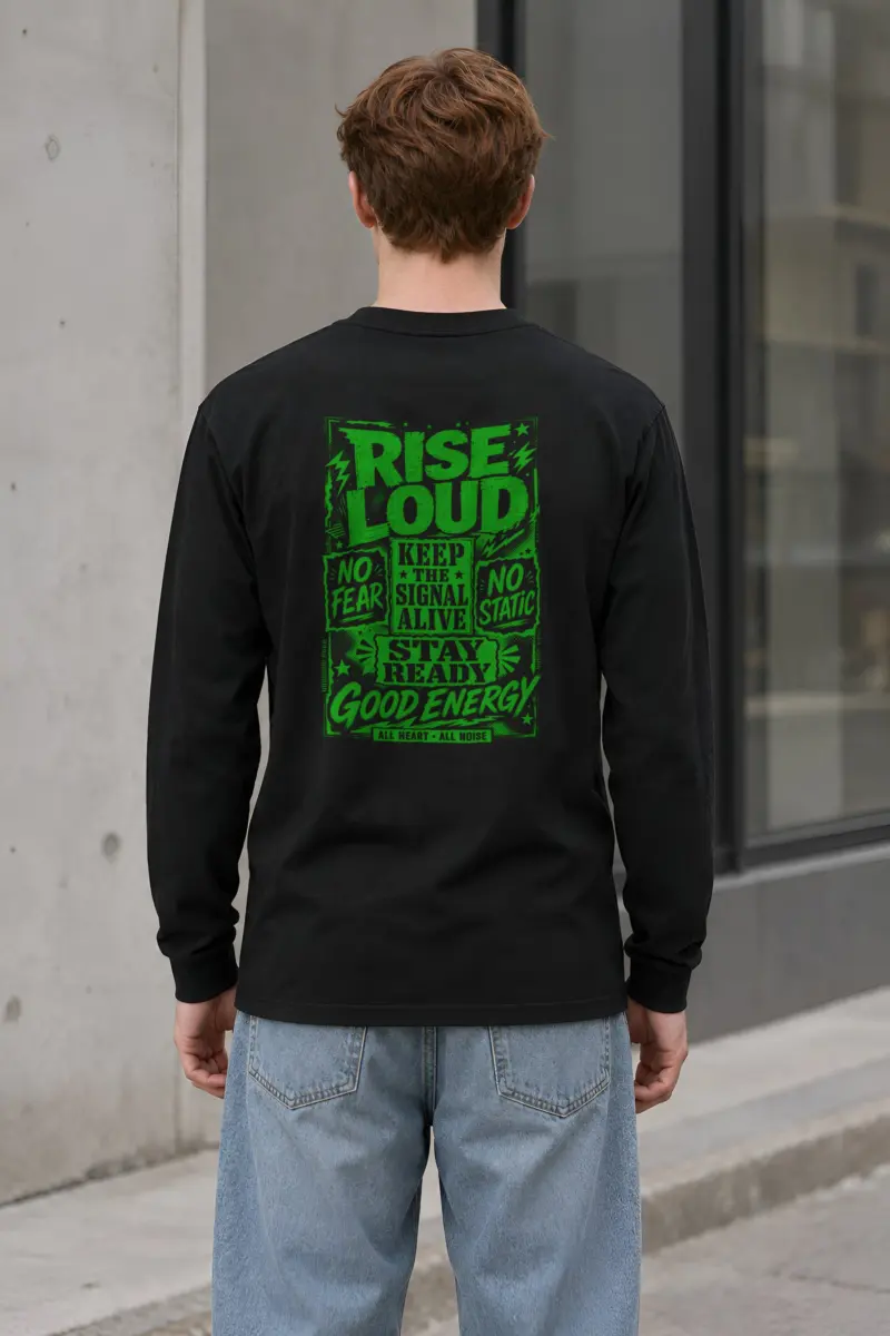 "Keep The Signal Alive" Unisex Longsleeve T-shirt