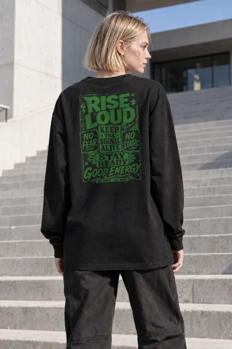 "Keep The Signal Alive" Unisex Longsleeve T-shirt | Gildan 2400