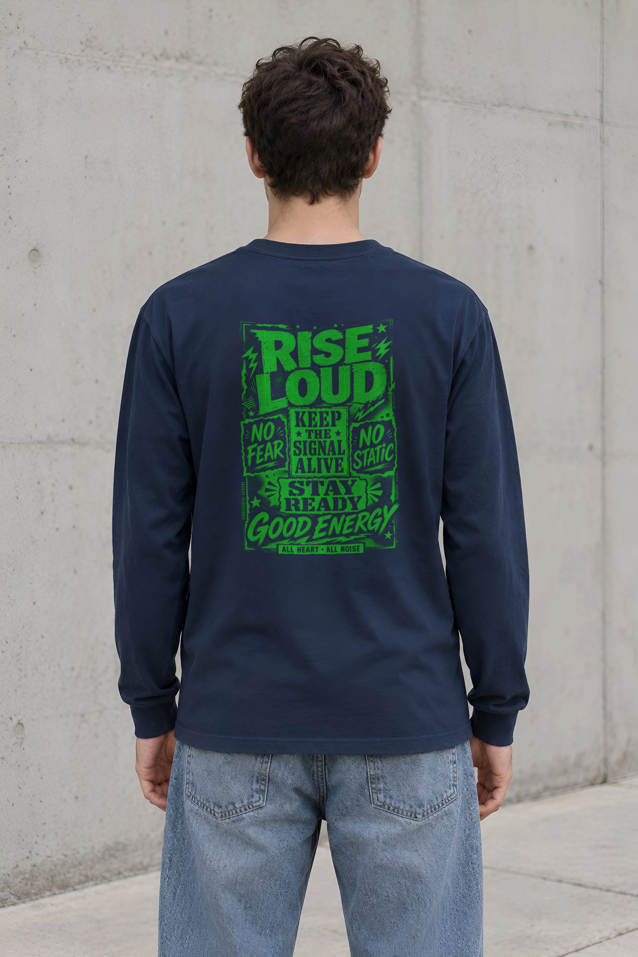 "Keep The Signal Alive" Unisex Longsleeve T-shirt
