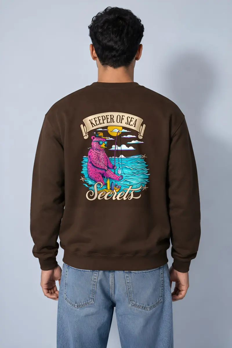 "Keeper Of Sea Secrets" Heavy Blend Unisex Crewneck Sweatshirt