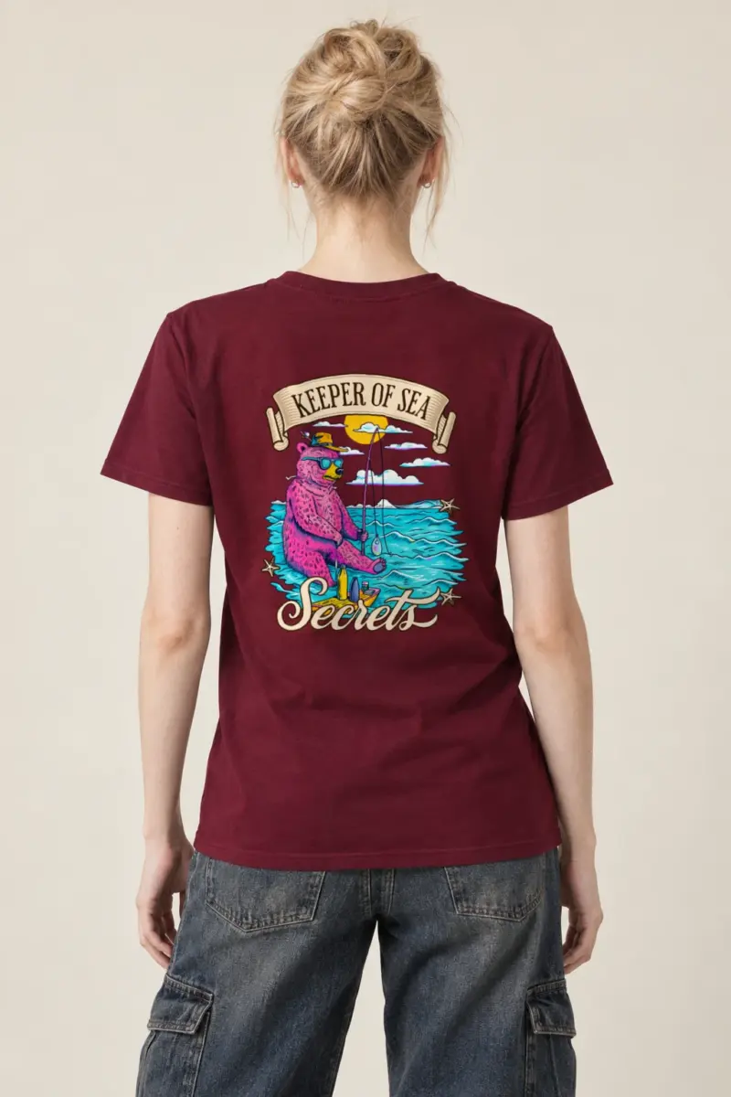 "Keeper Of Sea Secrets" Heavyweight Unisex Crewneck T-shirt