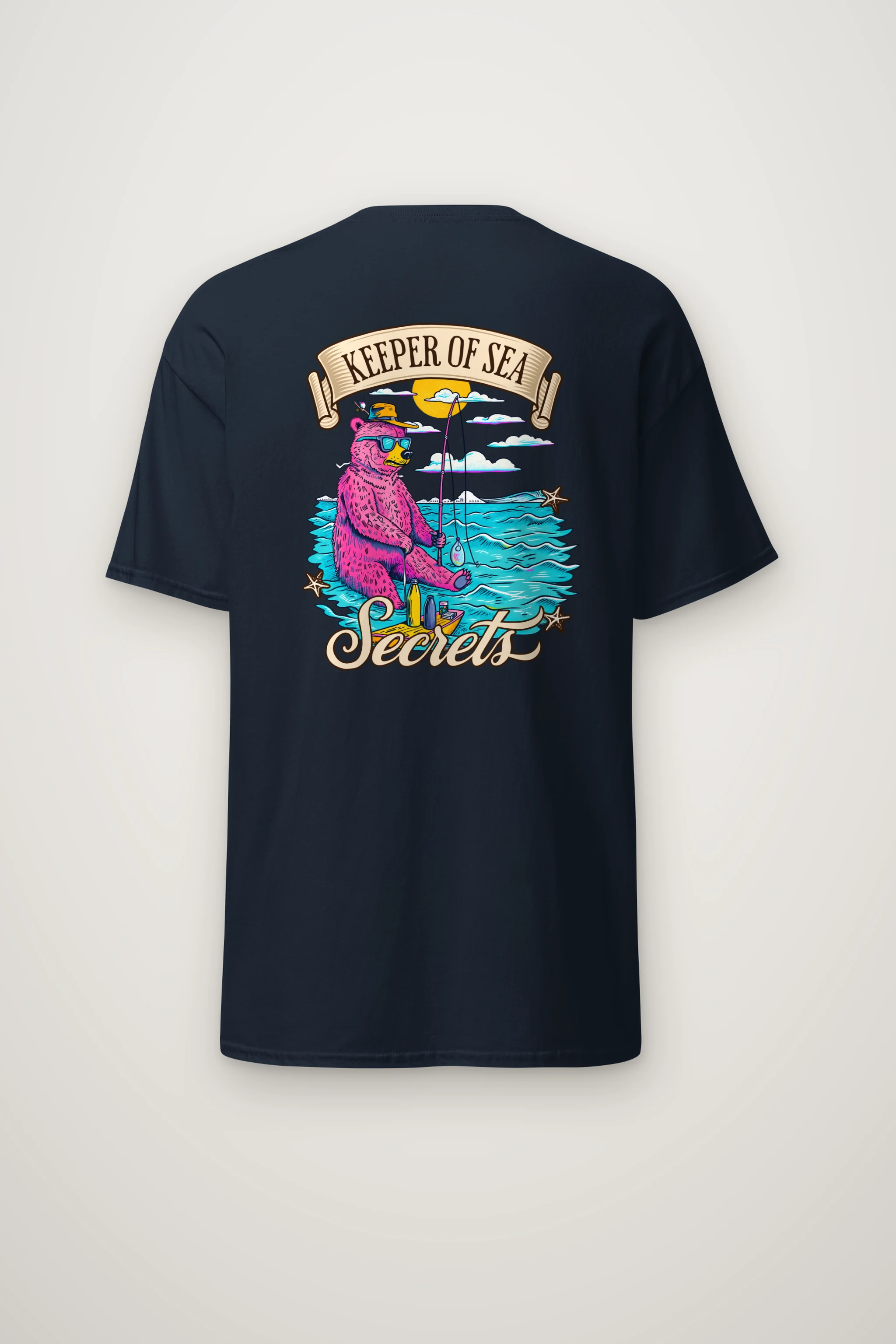 "Keeper Of Sea Secrets" Heavyweight Unisex Crewneck T-shirt