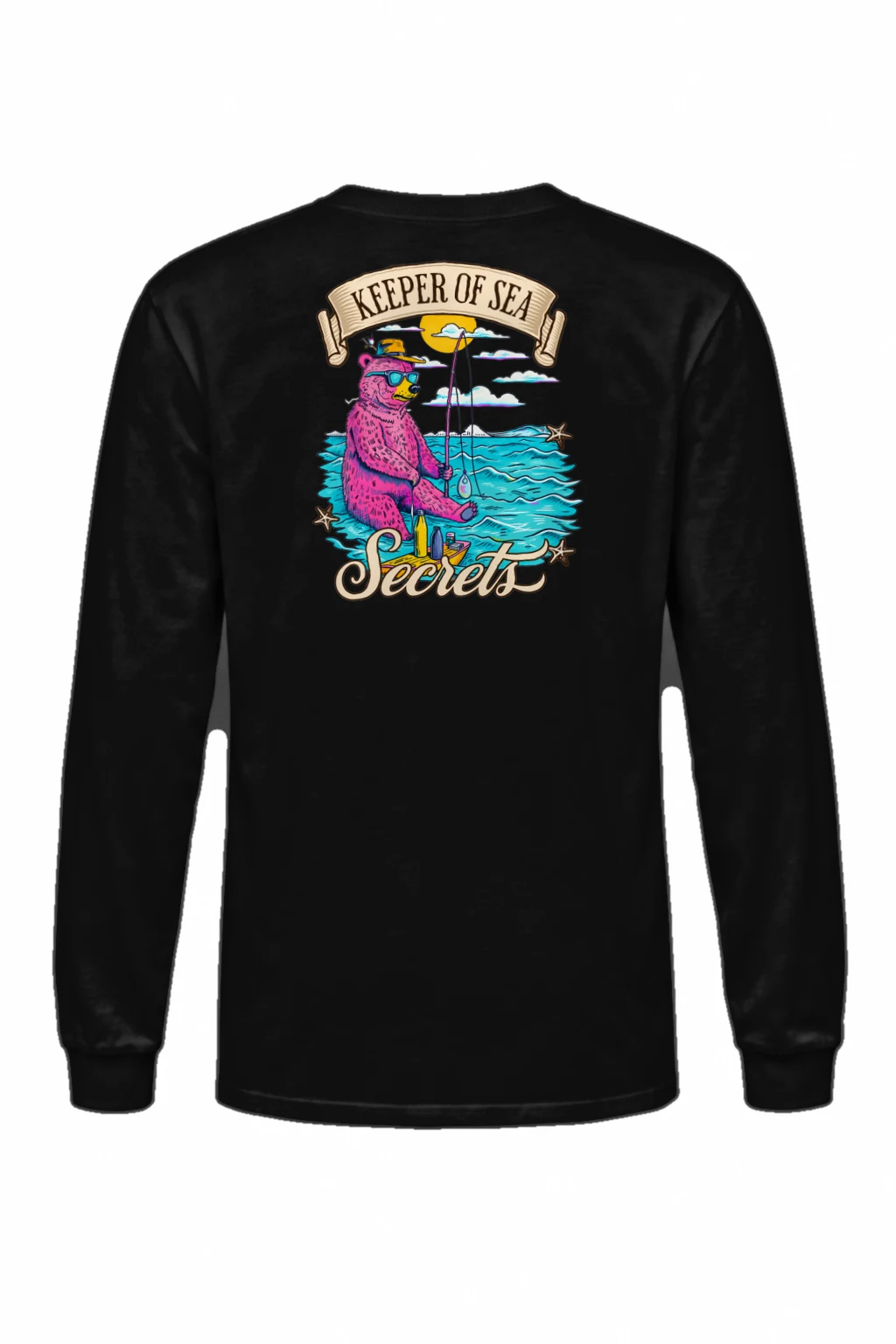 "Keeper Of Sea Secrets" Unisex Longsleeve T-shirt | Gildan 2400