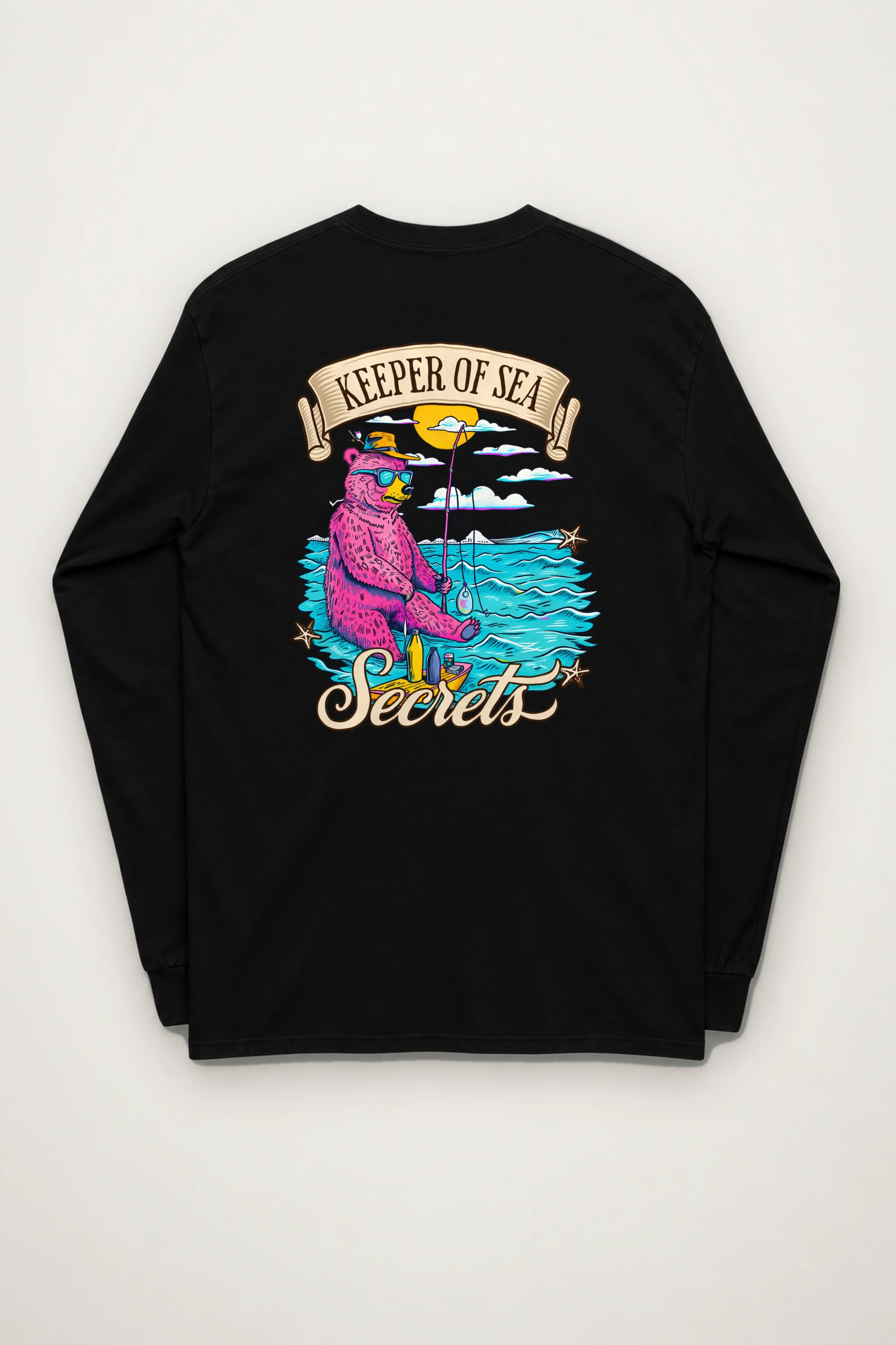 "Keeper Of Sea Secrets" Unisex Longsleeve T-shirt