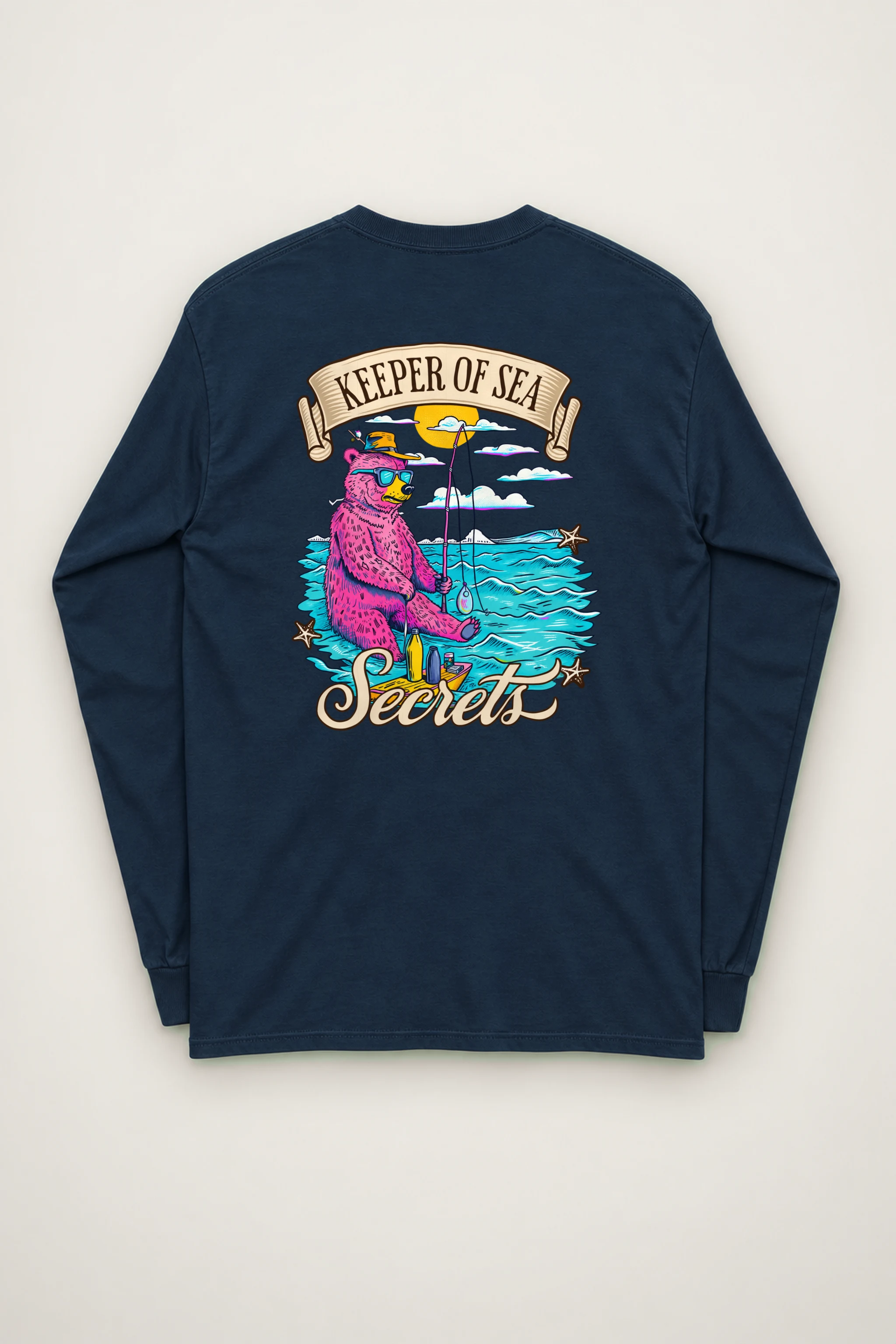 "Keeper Of Sea Secrets" Unisex Longsleeve T-shirt