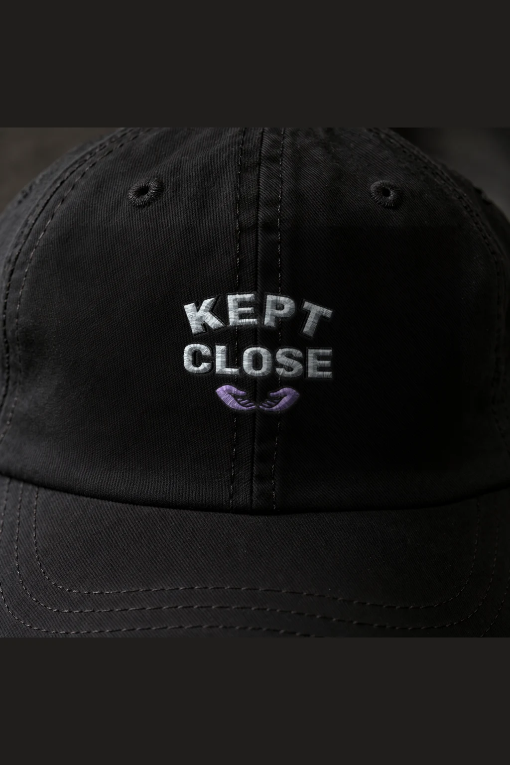 "Kept Close" Classic Dad Hat · Embroidered