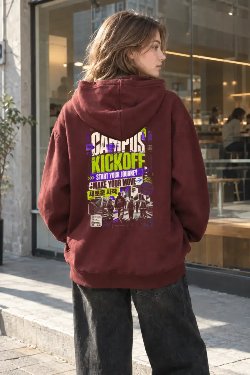 "Kick Off Your Journey" Heavy Blend Unisex Pullover Hoodie | Gildan 18500