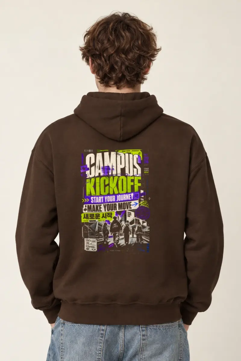"Kick Off Your Journey" Heavy Blend Unisex Pullover Hoodie