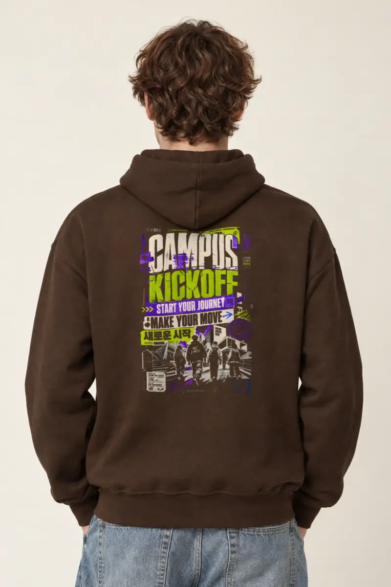"Kick Off Your Journey" Heavy Blend Unisex Pullover Hoodie
