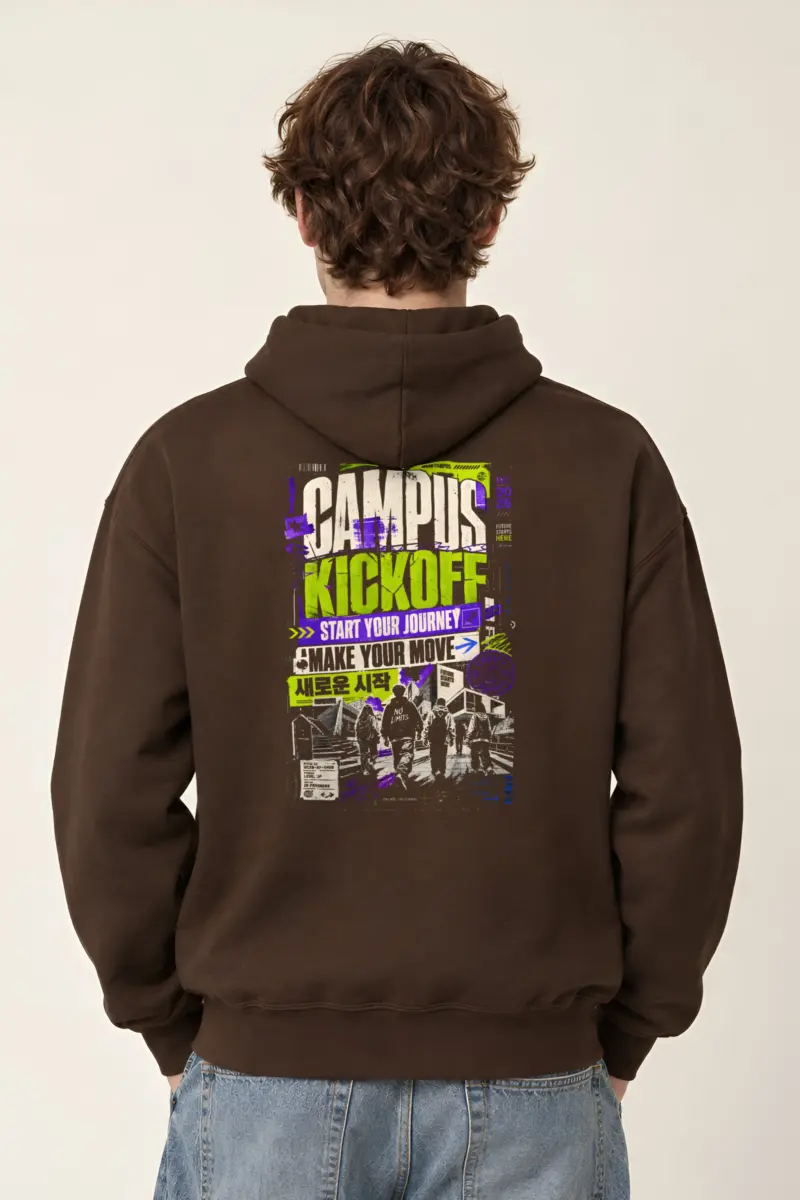"Kick Off Your Journey" Heavy Blend Unisex Pullover Hoodie