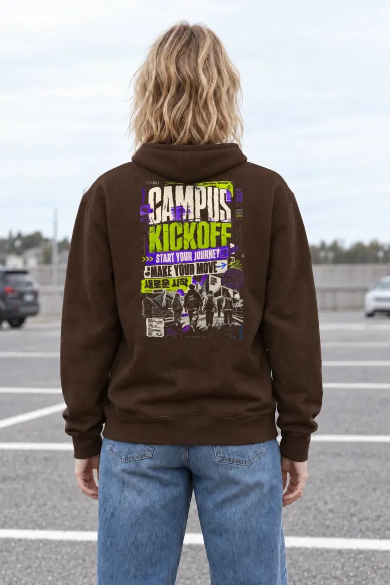 "Kick Off Your Journey" Heavy Blend Unisex Pullover Hoodie