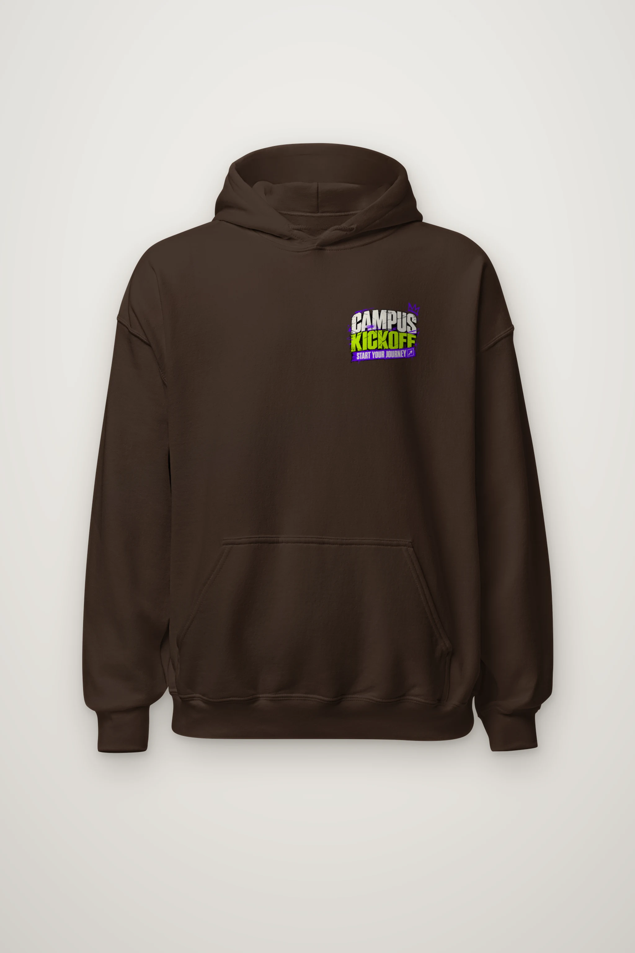 "Kick Off Your Journey" Heavy Blend Unisex Pullover Hoodie