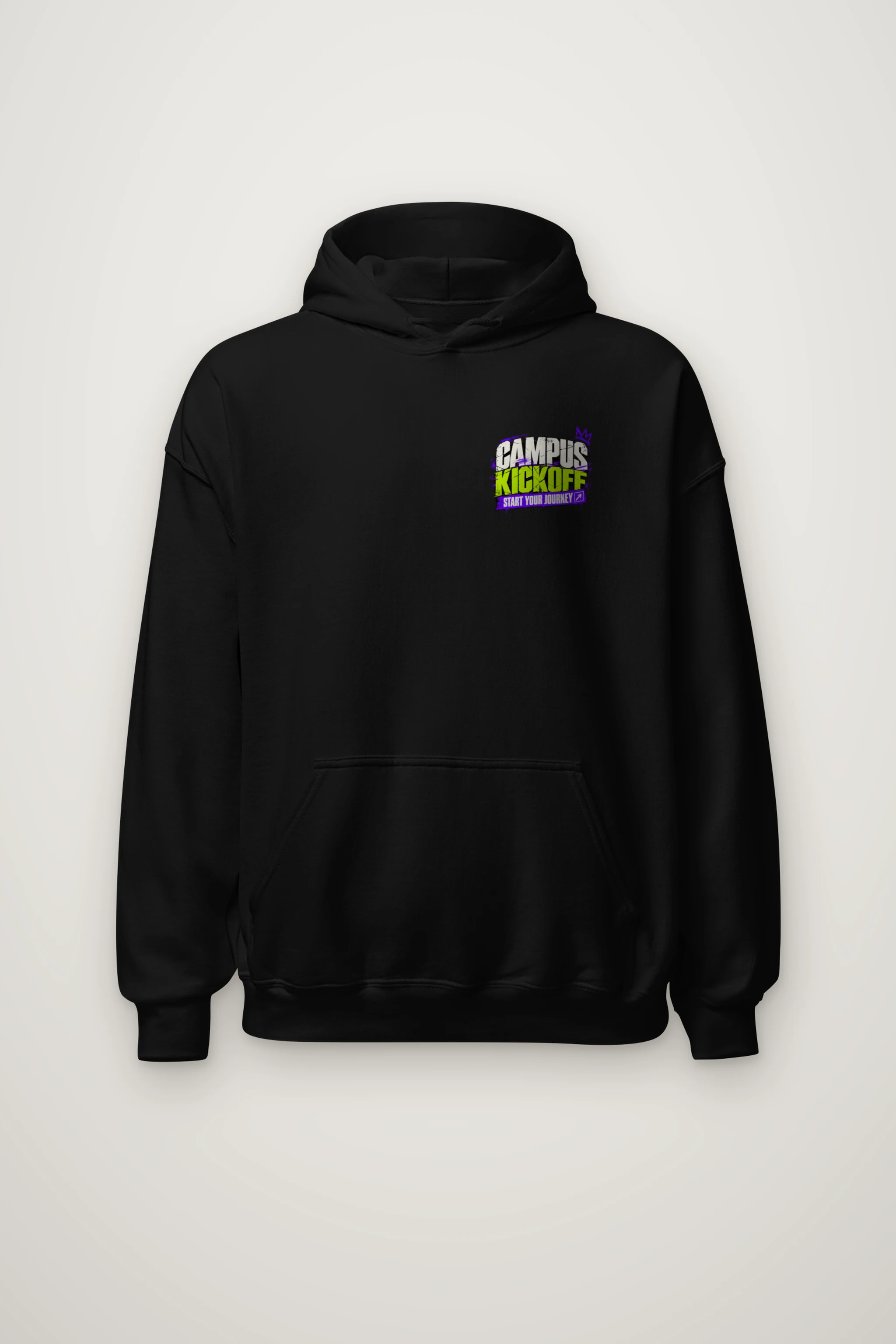"Kick Off Your Journey" Heavy Blend Unisex Pullover Hoodie