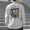"Kick The Heritage" Unisex Longsleeve T-shirt | Gildan 2400