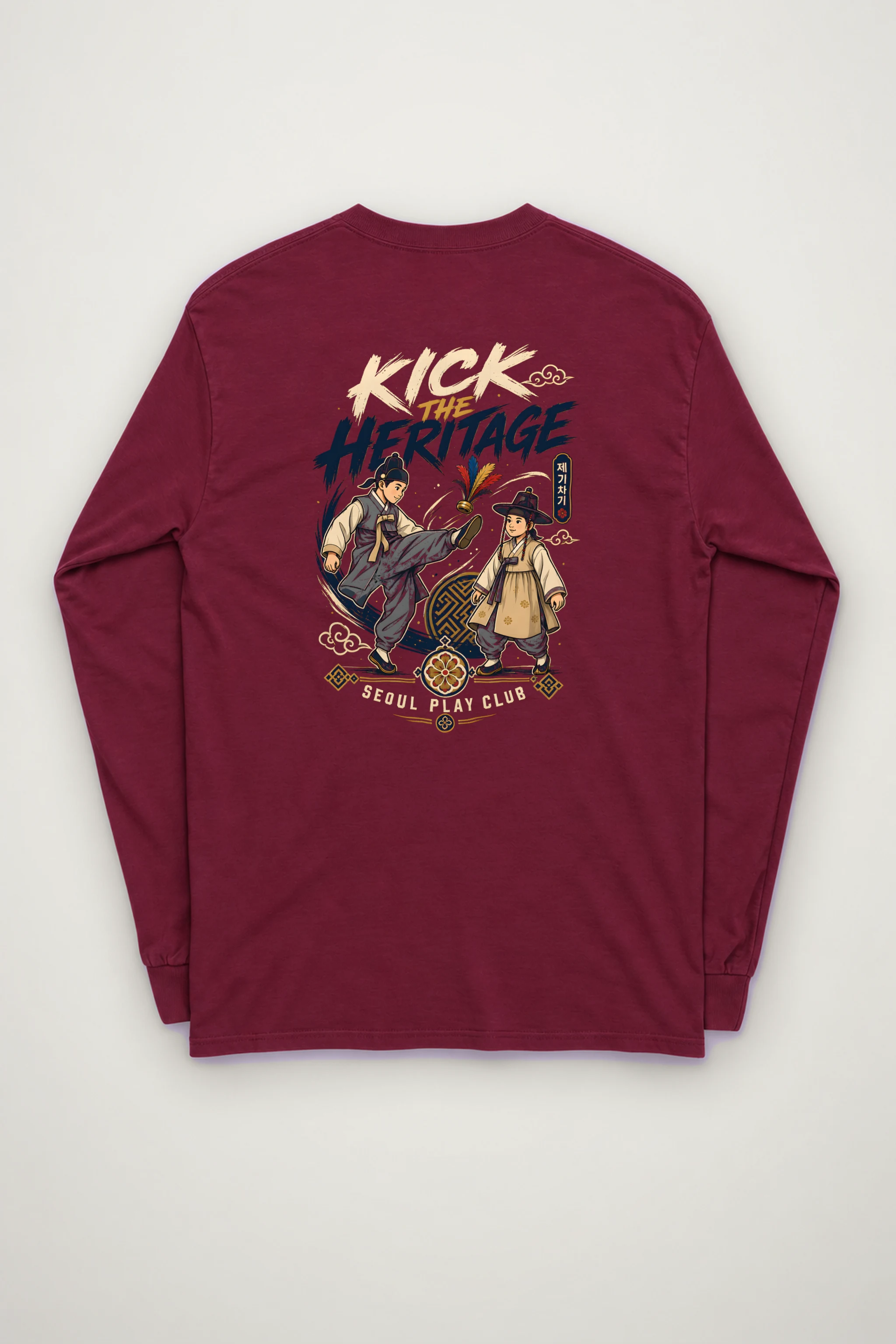 "Kick The Heritage" Unisex Longsleeve T-shirt