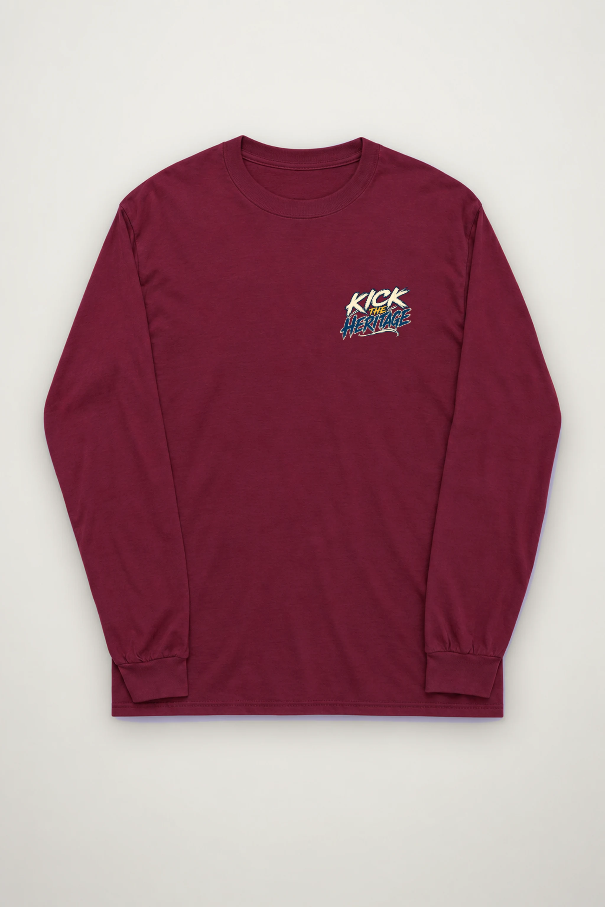"Kick The Heritage" Unisex Longsleeve T-shirt