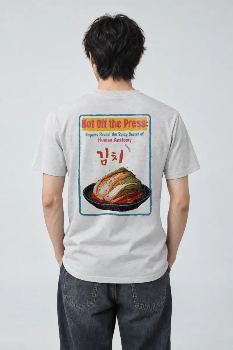 "Kimchi Anatomy" Heavyweight Unisex Crewneck T-shirt
