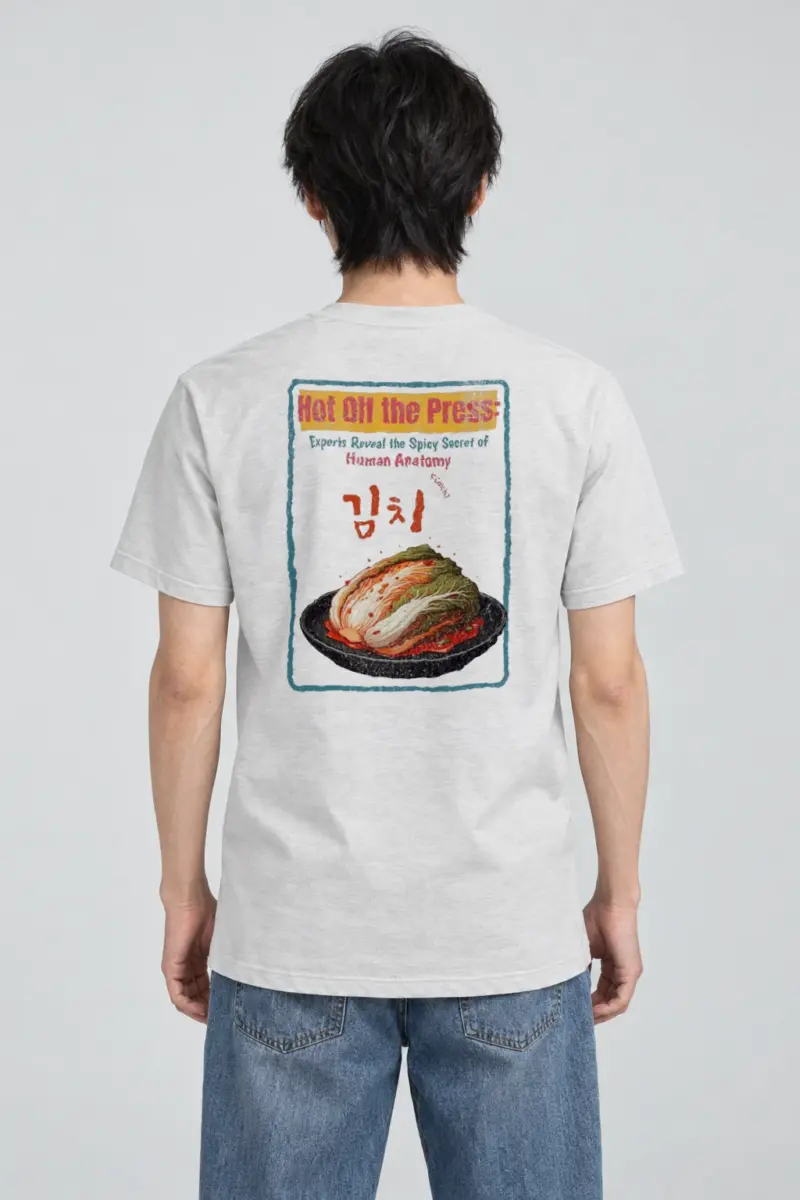 "Kimchi Anatomy" Heavyweight Unisex Crewneck T-shirt