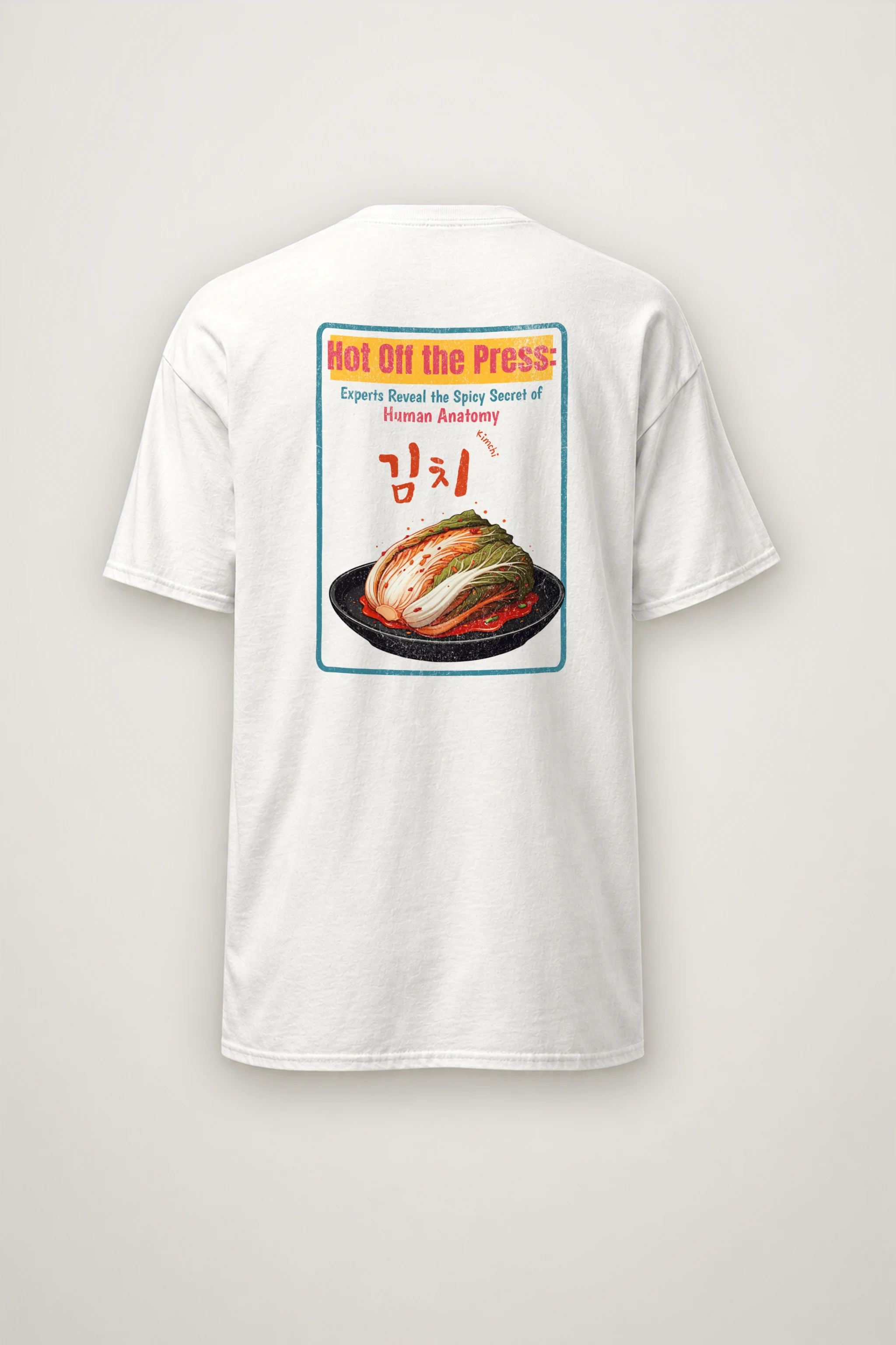 "Kimchi Anatomy" Heavyweight Unisex Crewneck T-shirt