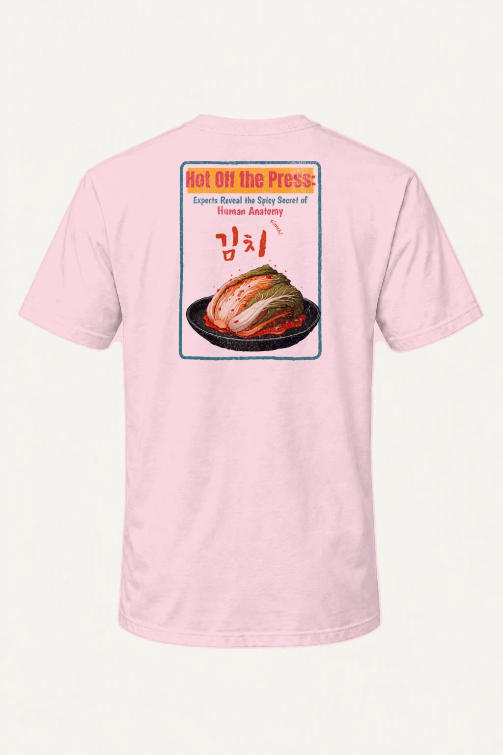 "Kimchi Anatomy" Heavyweight Unisex Crewneck T-shirt | Gildan 5000