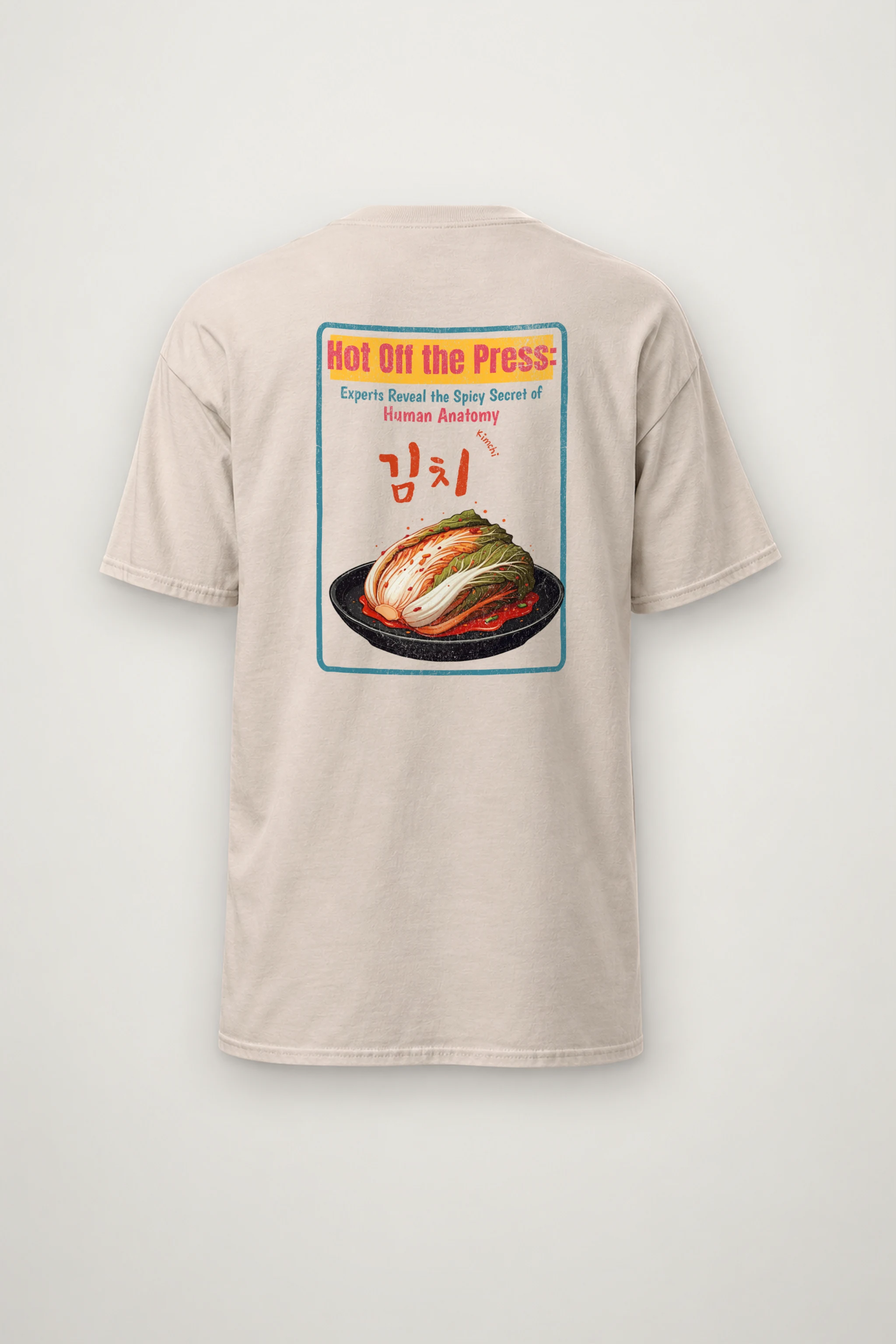 "Kimchi Anatomy" Heavyweight Unisex Crewneck T-shirt