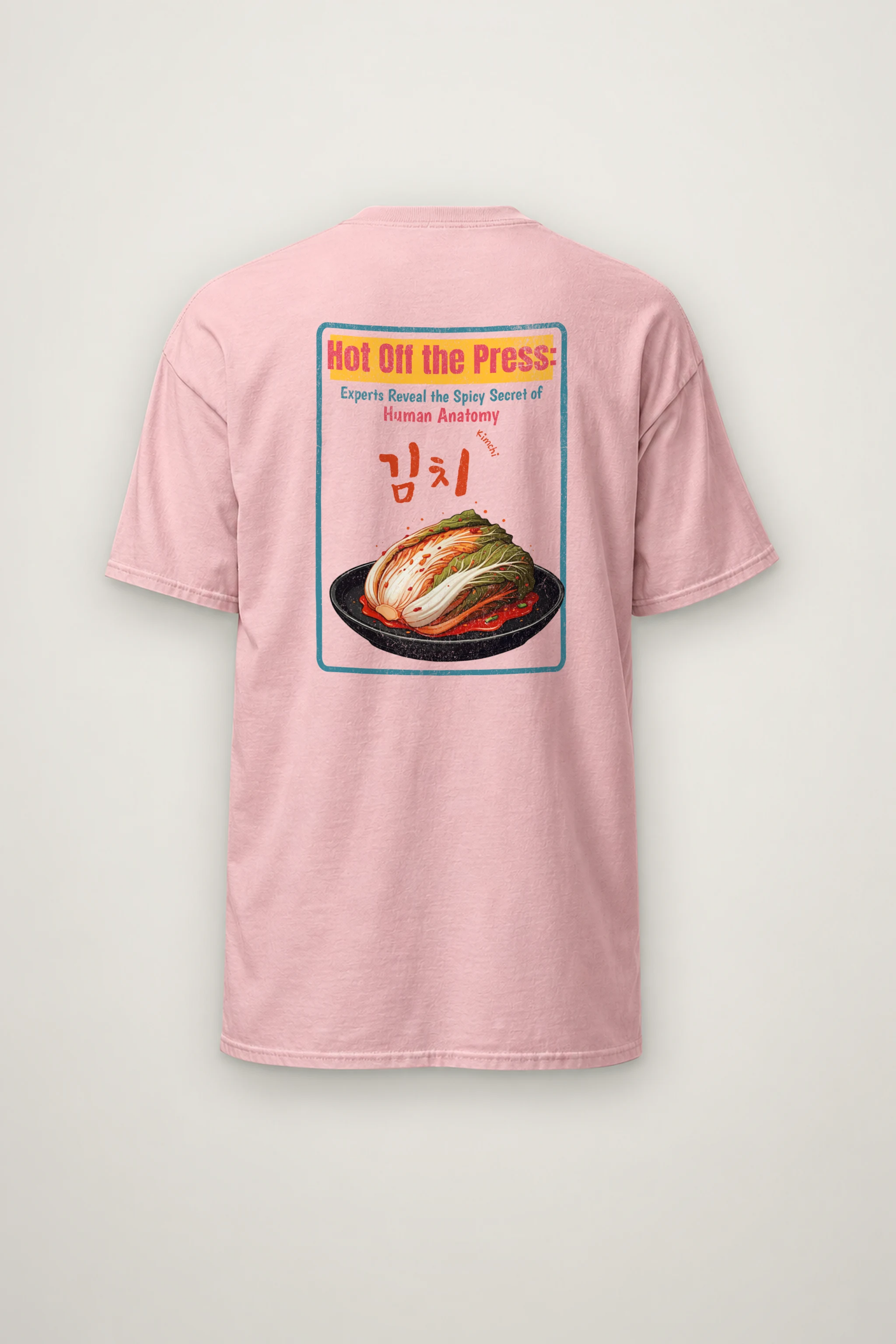 "Kimchi Anatomy" Heavyweight Unisex Crewneck T-shirt