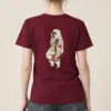 "Kimono Blossom Portrait" Heavyweight Unisex Crewneck T-shirt