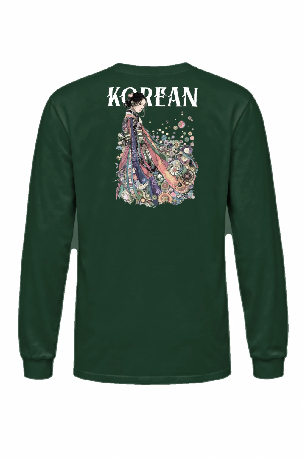 "Kimono Floral Muse" Unisex Longsleeve T-shirt | Gildan 2400