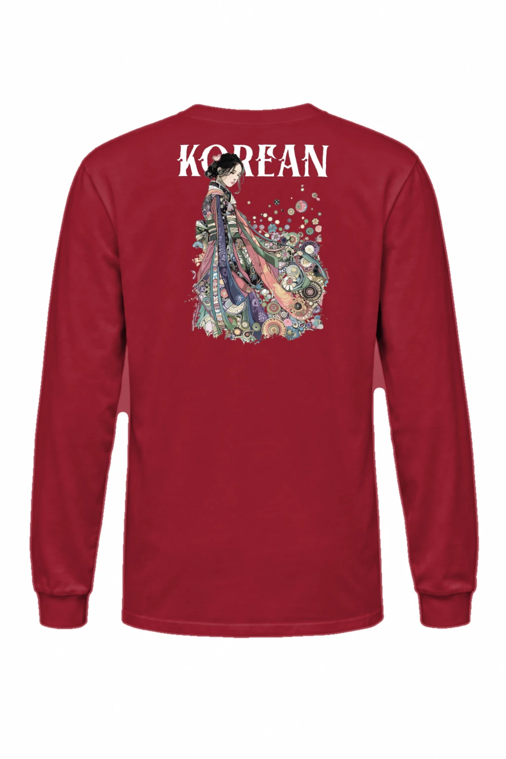 "Kimono Floral Muse" Unisex Longsleeve T-shirt | Gildan 2400