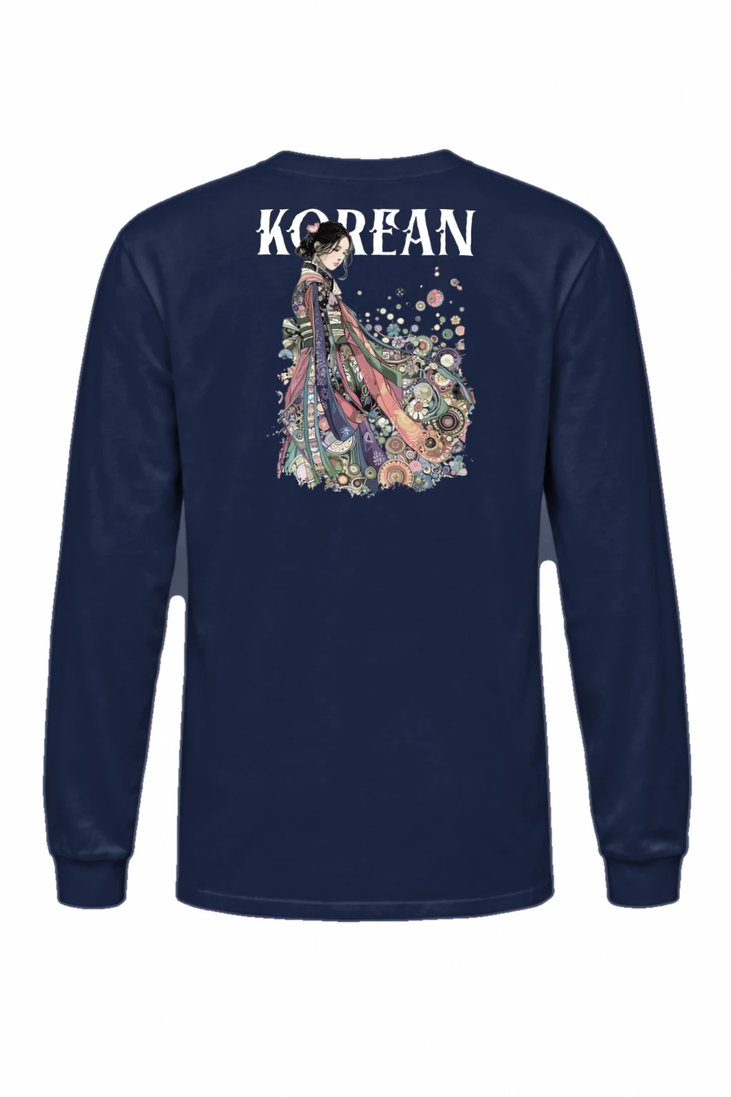 "Kimono Floral Muse" Unisex Longsleeve T-shirt | Gildan 2400