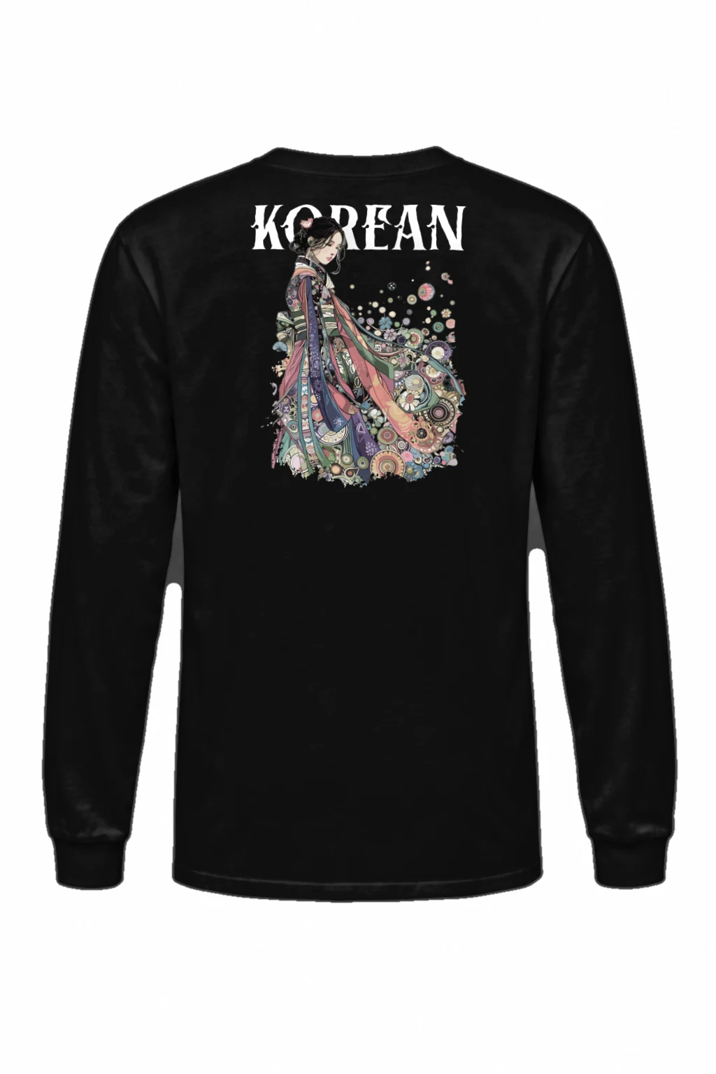 "Kimono Floral Muse" Unisex Longsleeve T-shirt | Gildan 2400