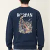 "Kimono Floral Reverie" Heavy Blend Unisex Crewneck Sweatshirt