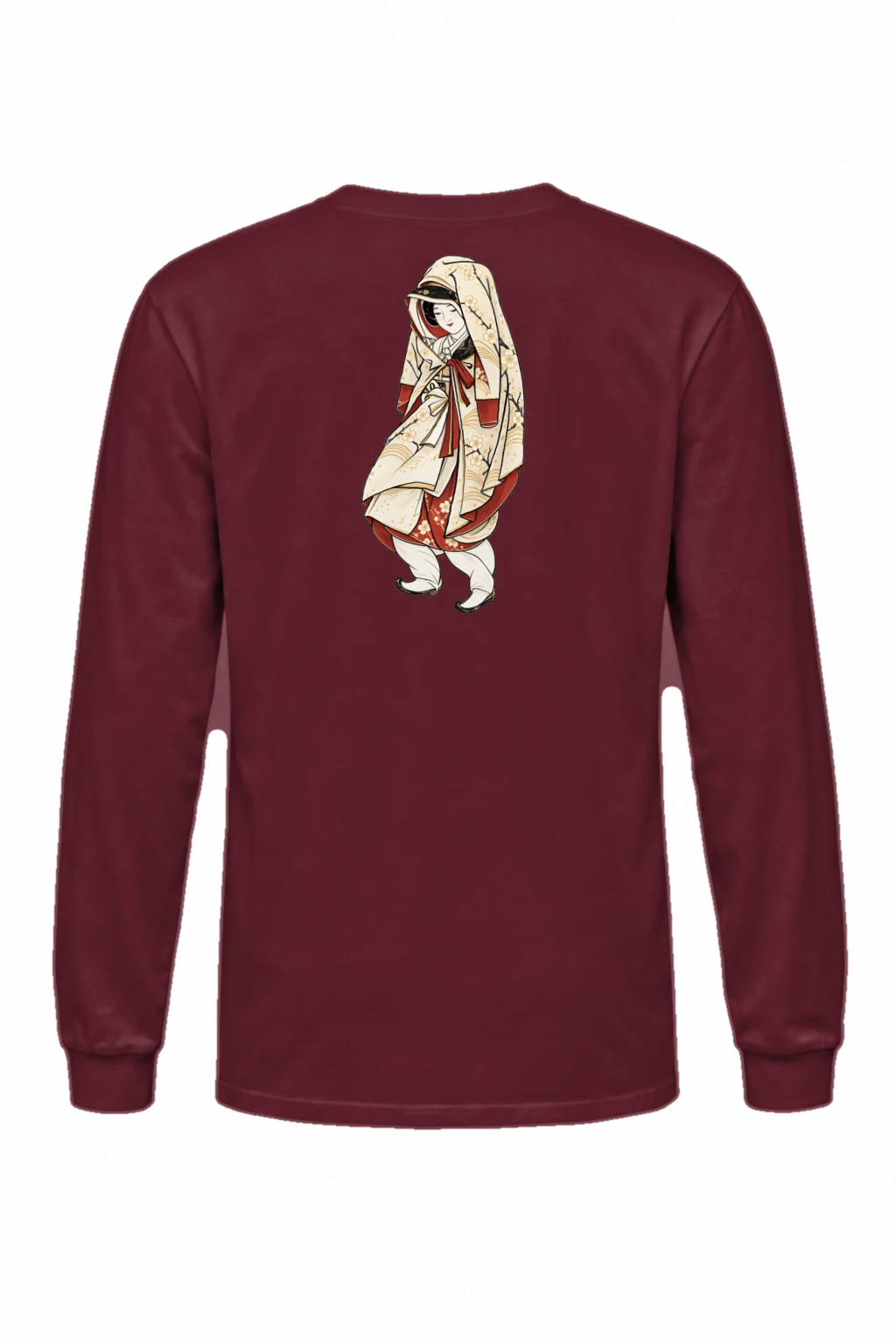 "Kimono Line Portrait" Unisex Longsleeve T-shirt | Gildan 2400