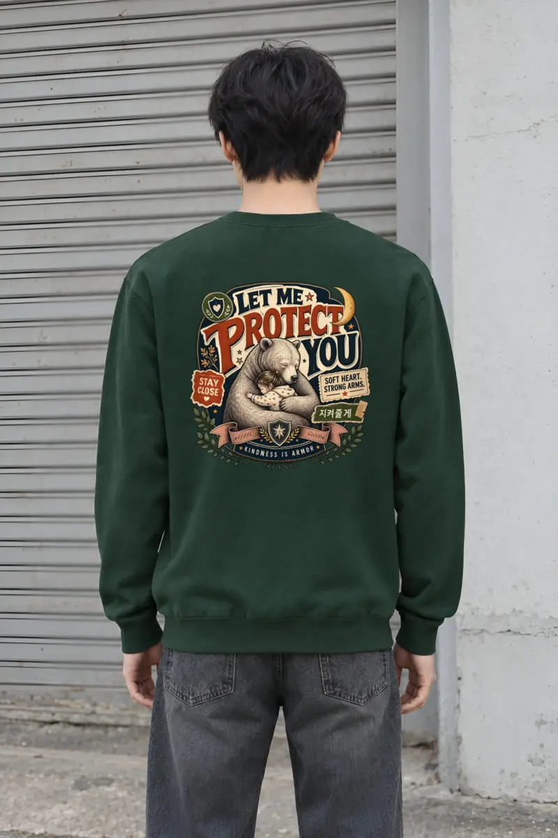 "Kindness Is Armor" Heavy Blend Unisex Crewneck Sweatshirt