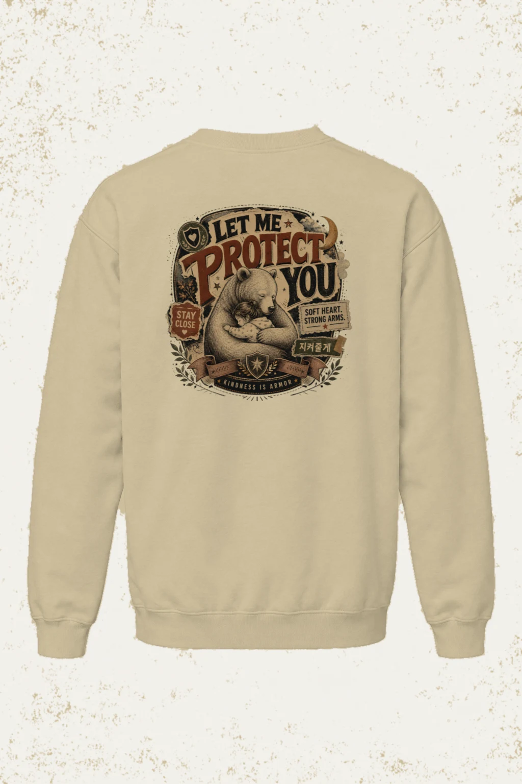 "Kindness Is Armor" Heavy Blend Unisex Crewneck Sweatshirt | Gildan 18000