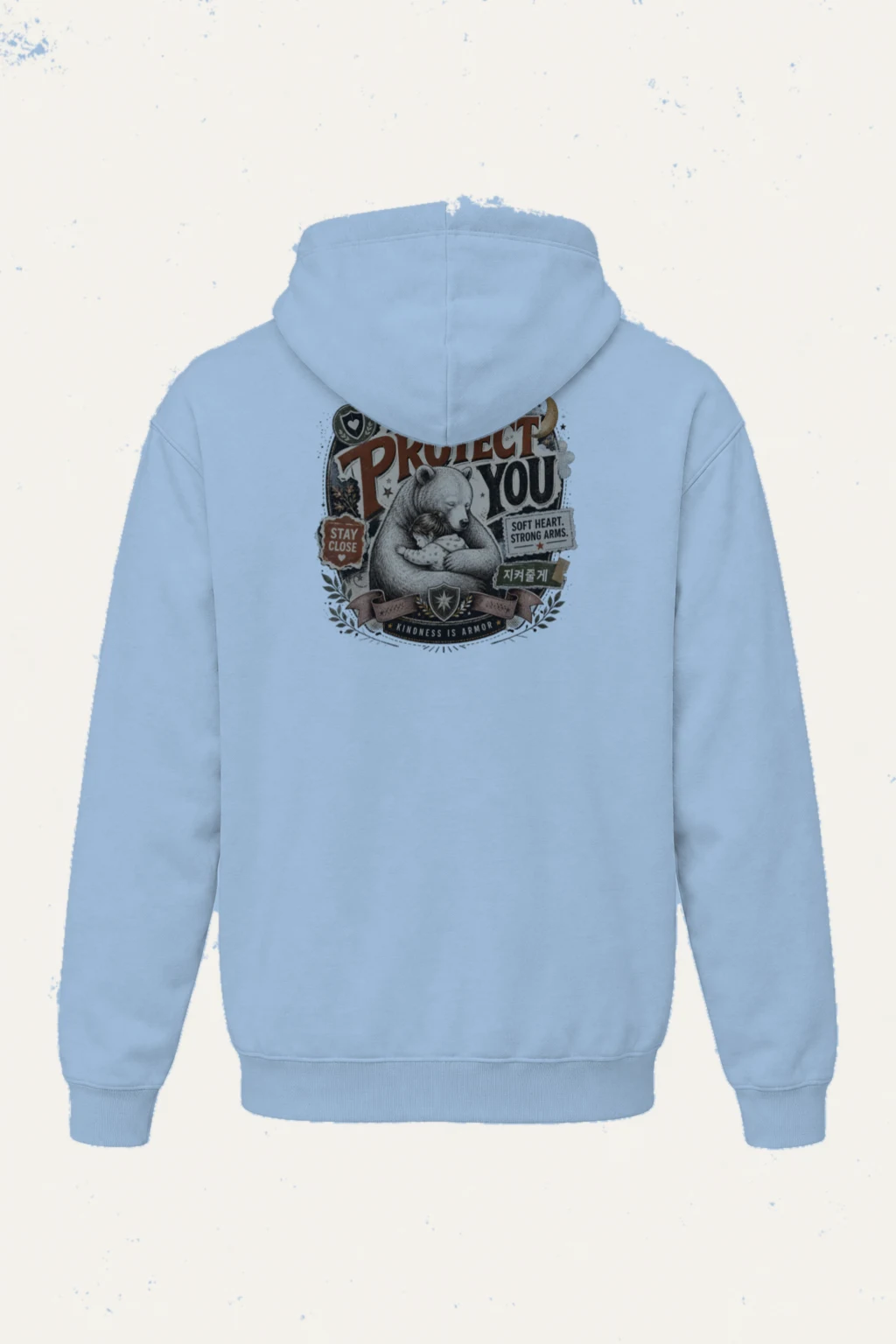 "Kindness Is Armor" Heavy Blend Unisex Pullover Hoodie | Gildan 18500