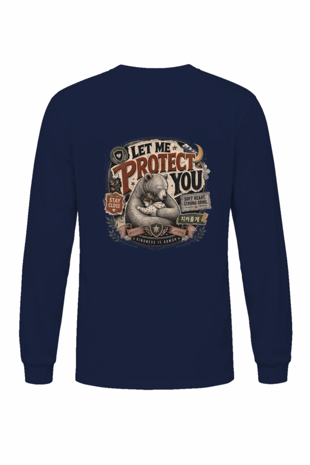"Kindness Is Armor" Unisex Longsleeve T-shirt | Gildan 2400