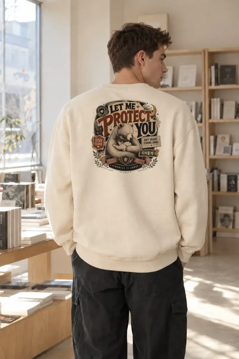 "Kindness Is Armor" Unisex Sponge Fleece Crewneck Sweatshirt | Bella + Canvas 3901