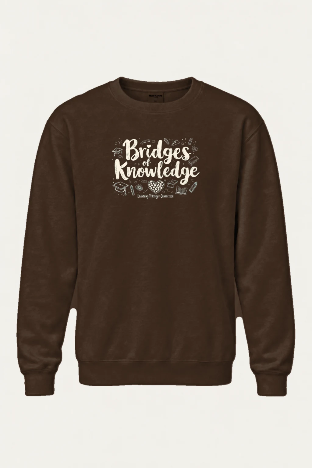 "Kindness Knowledge" Heavy Blend Unisex Crewneck Sweatshirt | Gildan 18000