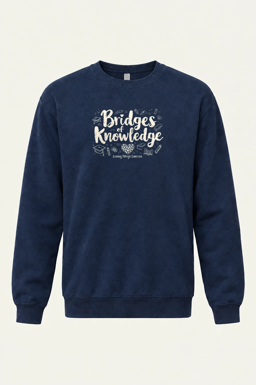 "Kindness Knowledge" Heavy Blend Unisex Crewneck Sweatshirt | Gildan 18000