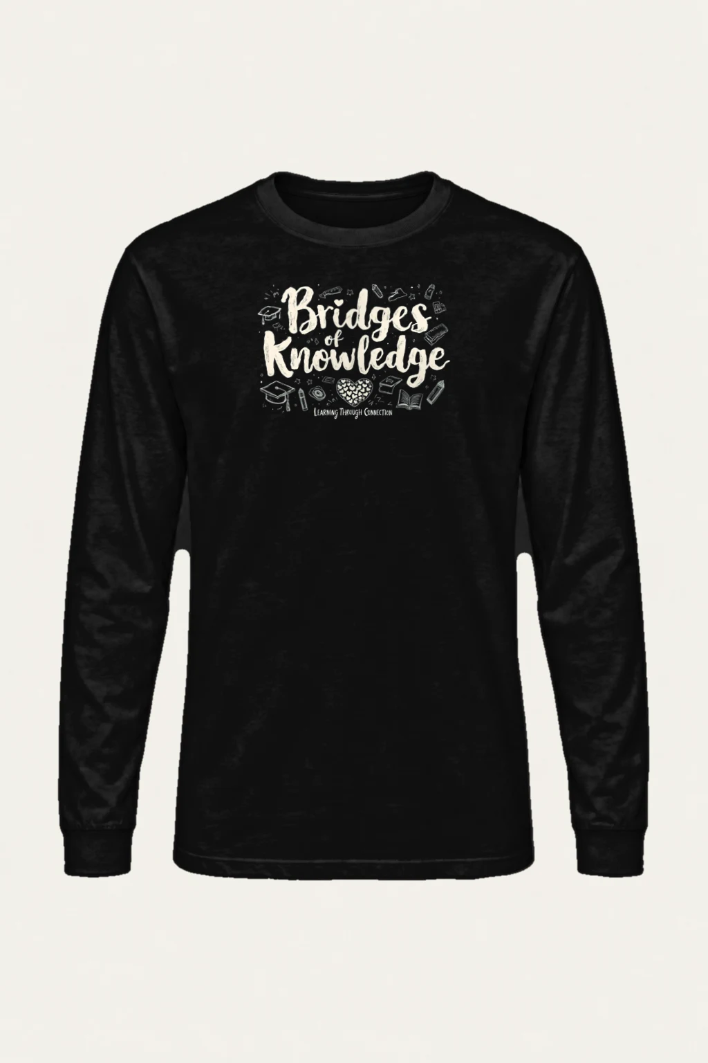"Kindness Knowledge" Unisex Longsleeve T-shirt | Gildan 2400