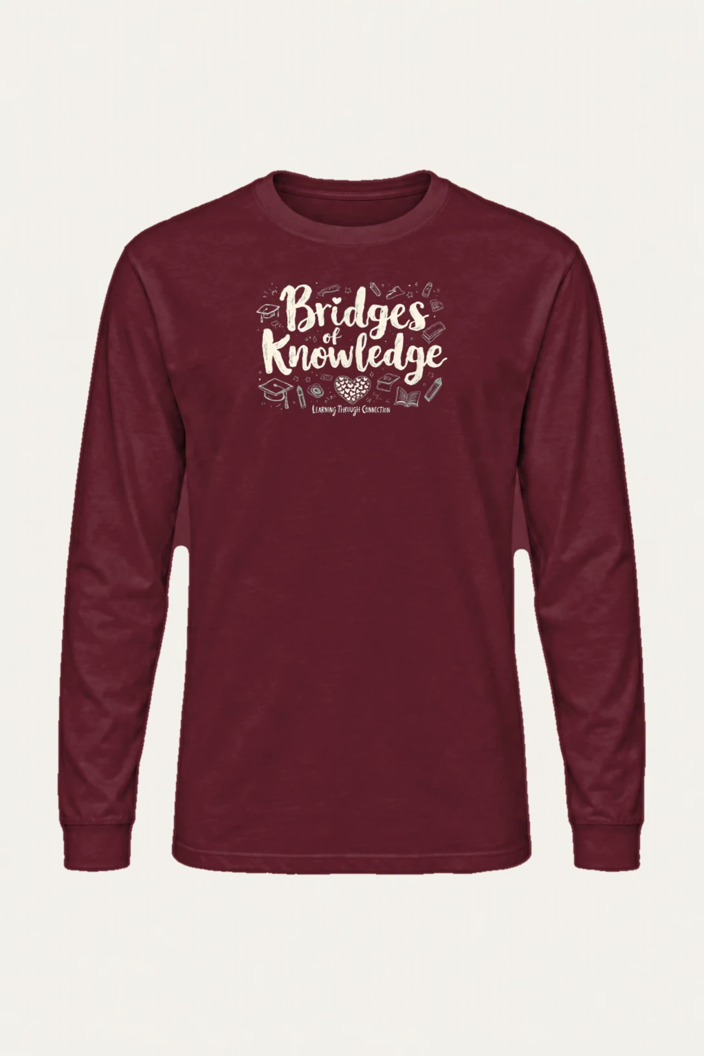 "Kindness Knowledge" Unisex Longsleeve T-shirt | Gildan 2400