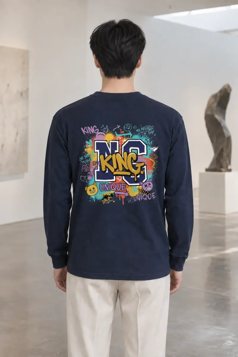 "King Graffiti Layers" Unisex Longsleeve T-shirt | Gildan 2400