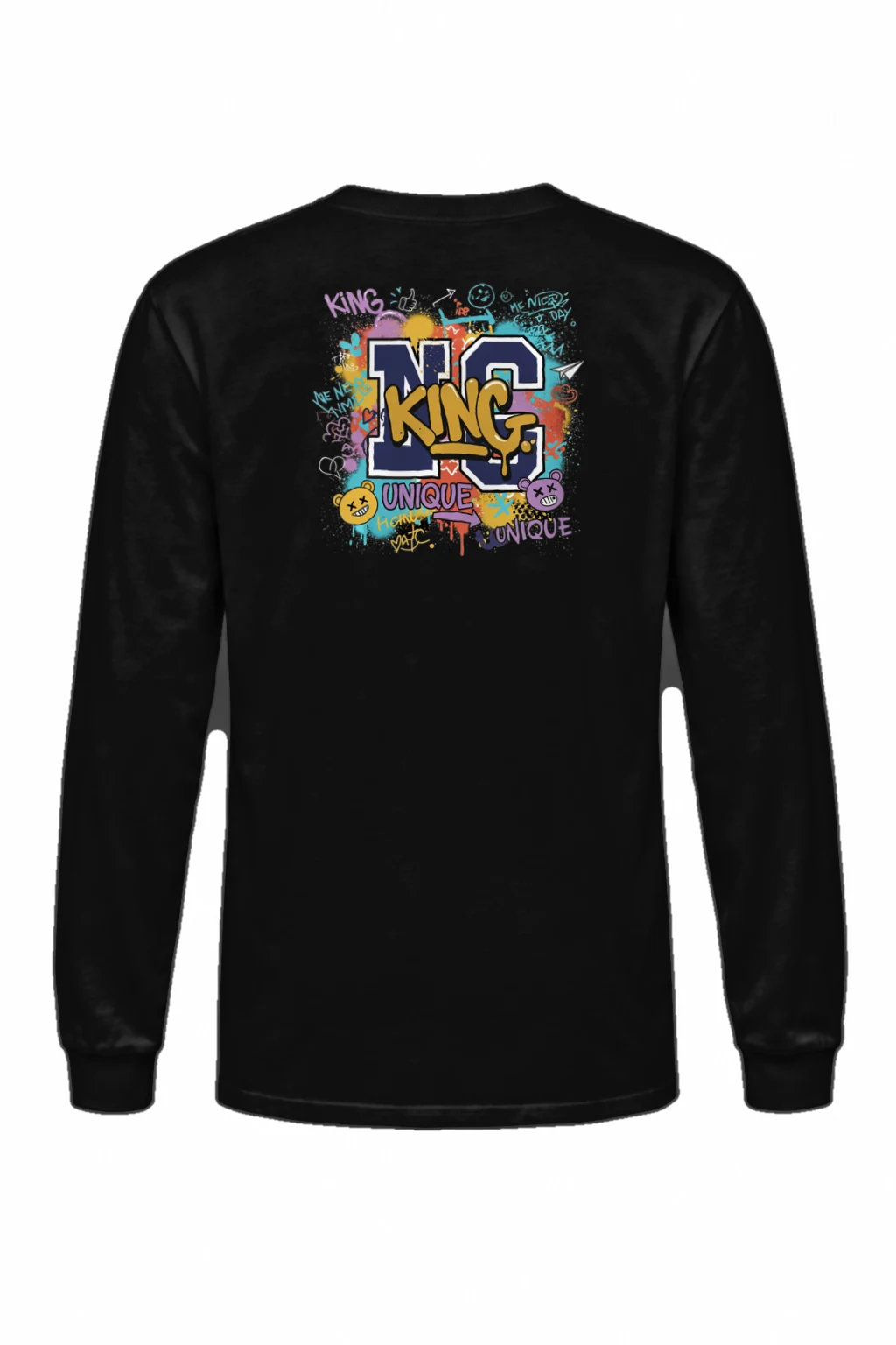 "King Graffiti Layers" Unisex Longsleeve T-shirt | Gildan 2400