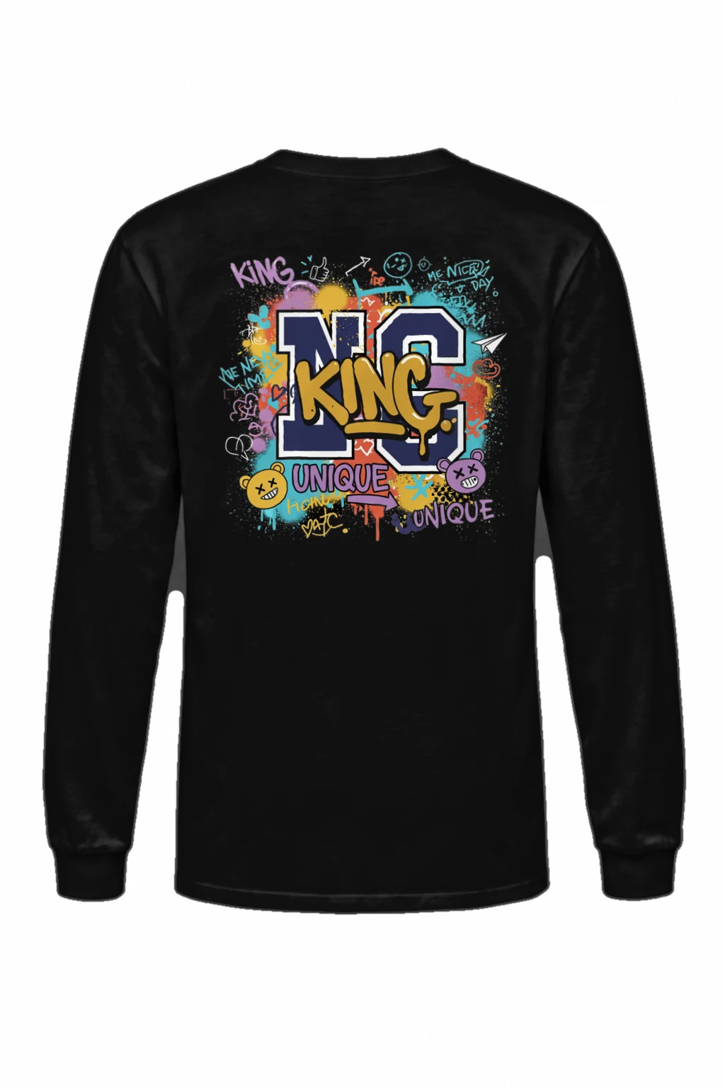 "King Graffiti Layers" Unisex Longsleeve T-shirt | Gildan 2400