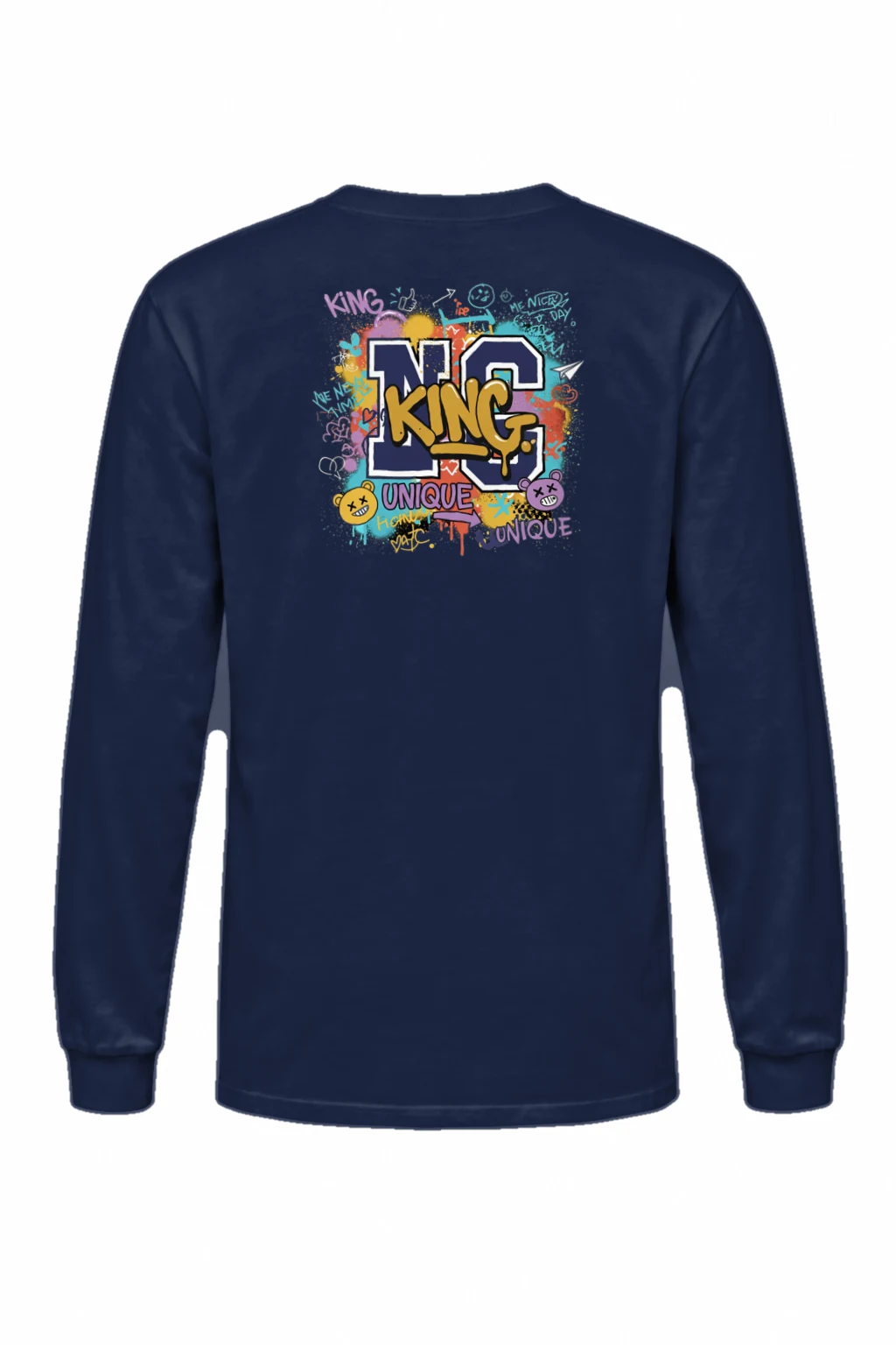 "King Graffiti Layers" Unisex Longsleeve T-shirt | Gildan 2400